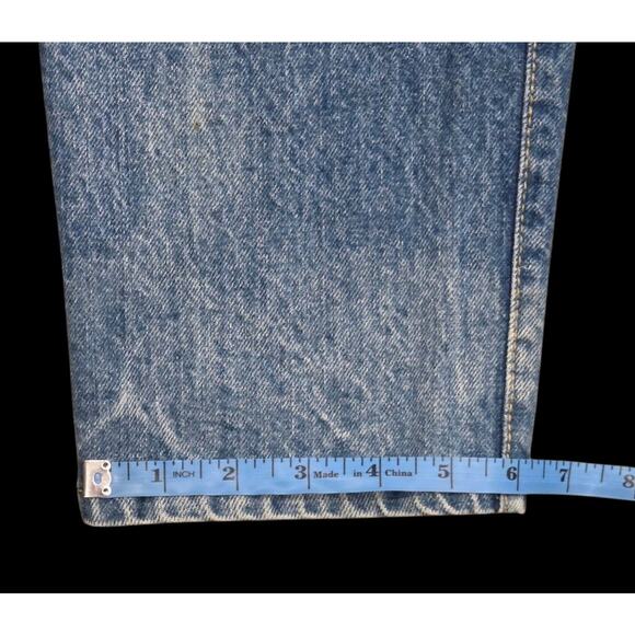 Vtg Guess Paris Jeans Georges Marciano Tapered High Rise Denim Size 24x29 Actual - Picture 11 of 14